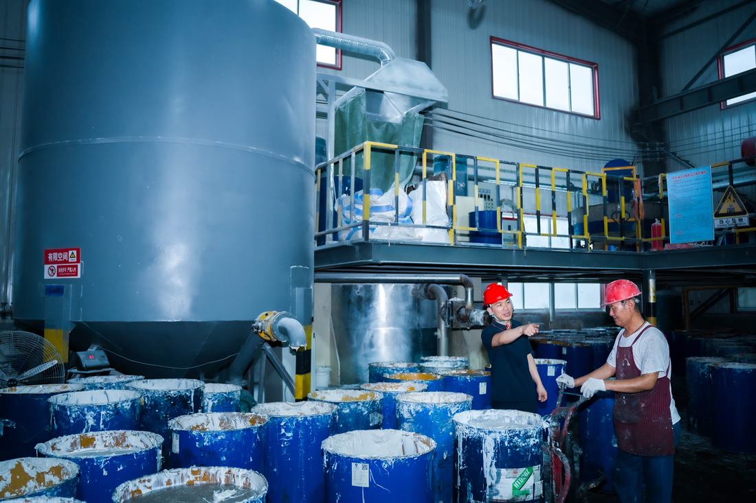 固扬涂料工厂生产与质量管理实景