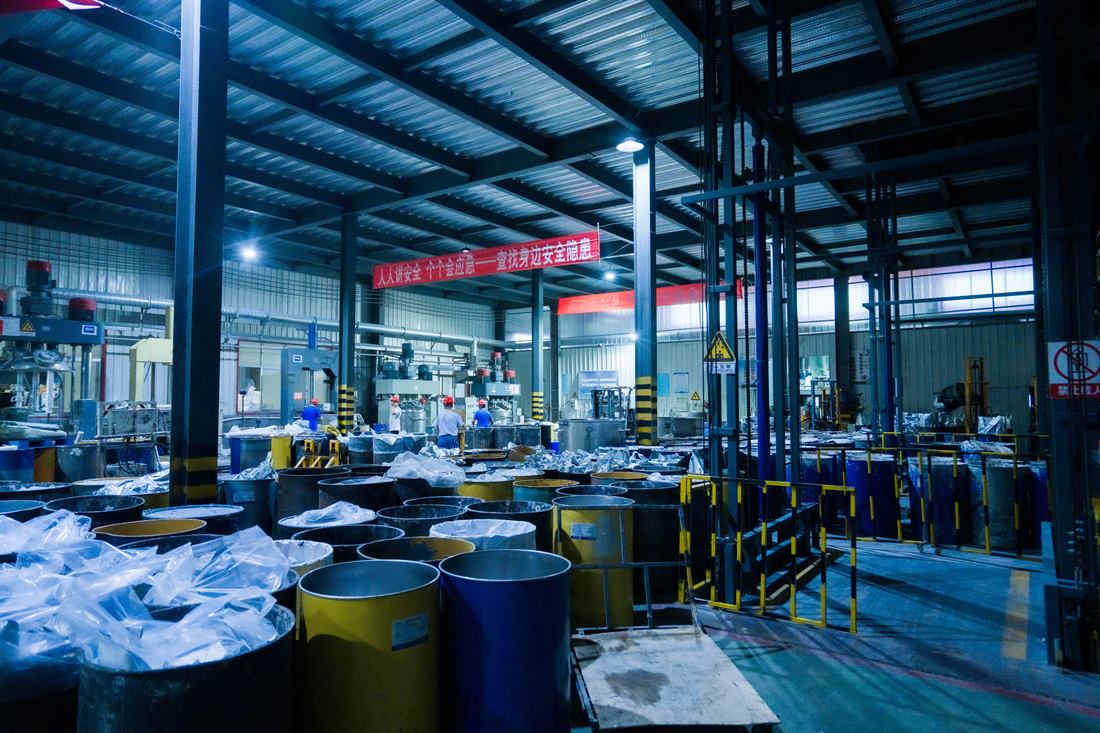固扬涂料工厂生产与质量管理实景